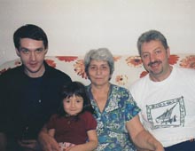 Сергей Васильевич Кулиш, Дина Евгеньевна Мурова, Нина Семеновна Мурова и Евгений Викторович Муров